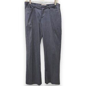 Coldwater Creek Curvy Fit Mini Check Trousers Pants Petite 10